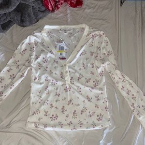 Super cute and comfort Floral Long sleeve